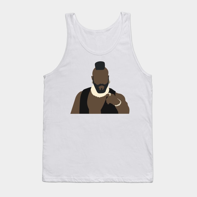 Mr T Tank Top by FutureSpaceDesigns